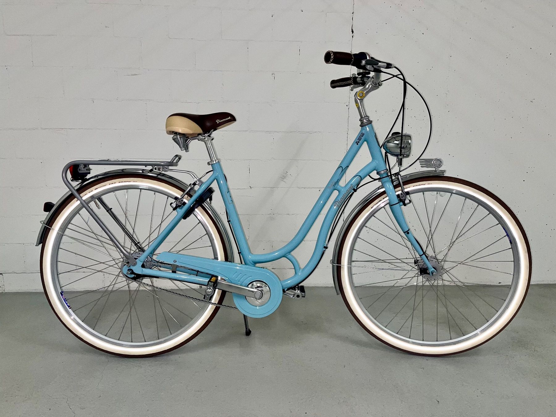 fahrrad hammer e-bike Folding i:SY XXL E5 ZR Florasamen color:Stainless steel polished The RUNDEER Hummer eBike