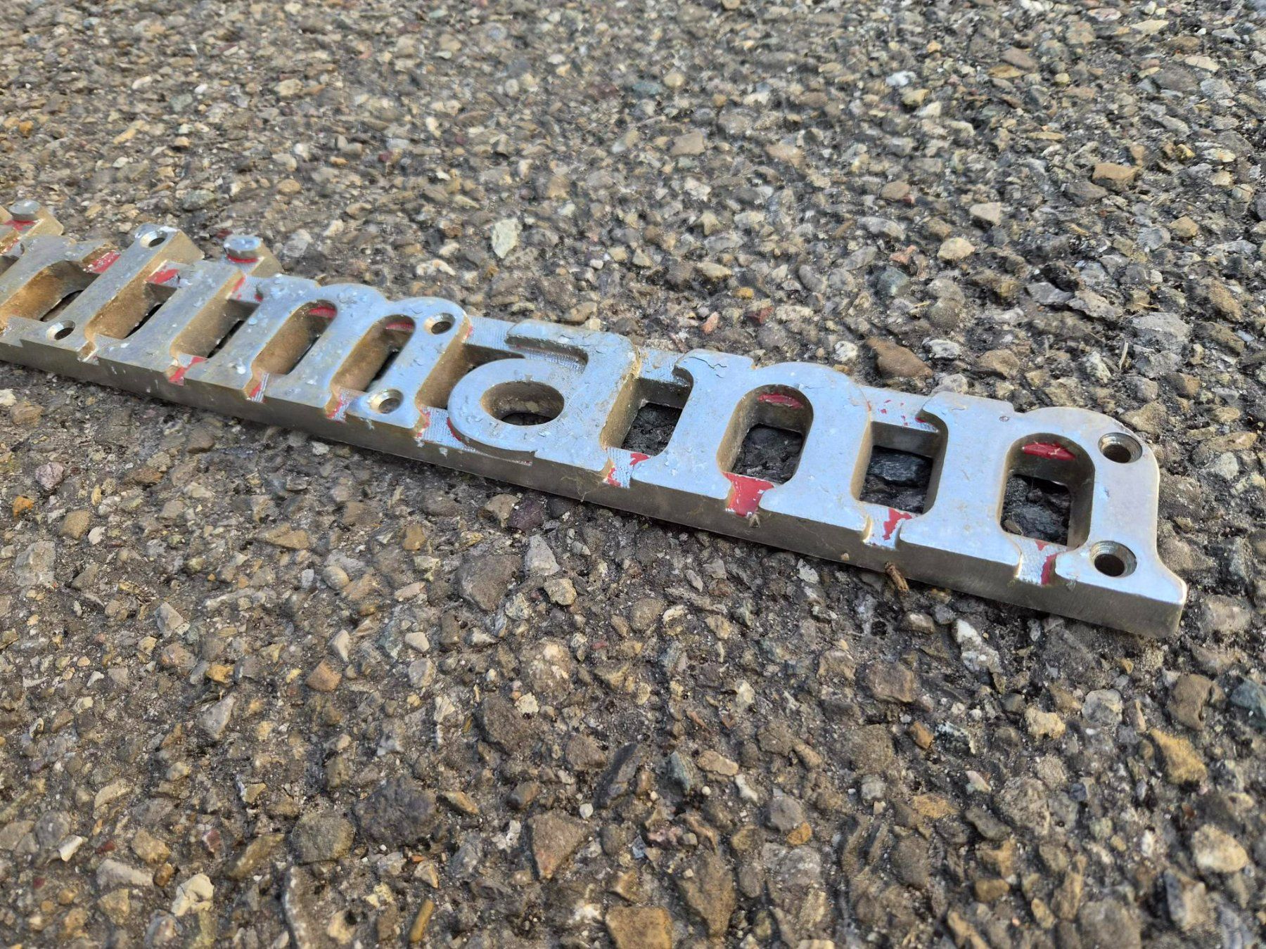 Hürlimann Trattori: Original Hürlimann Traktor Schriftzug – Usato da Dürnten venduto da Bachtel84 2