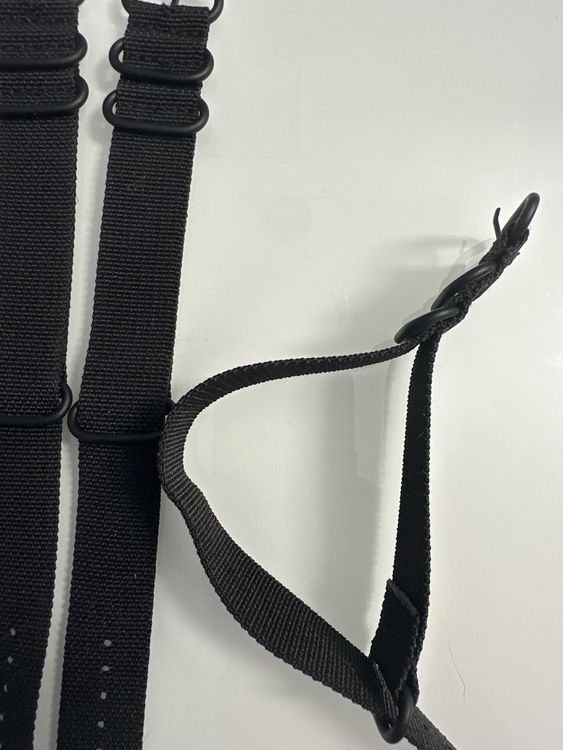 Bracciali & Braccialetti: 4x Uhrenarmband Nato Strap 22mm Schwarz - Top Zustand! – Nuovo (secondo la descrizione) da Biel/Bienne venduto da Vintgare 3