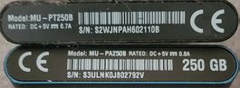 2x Samsung MU-PT250B und MU-PA250B 250GB