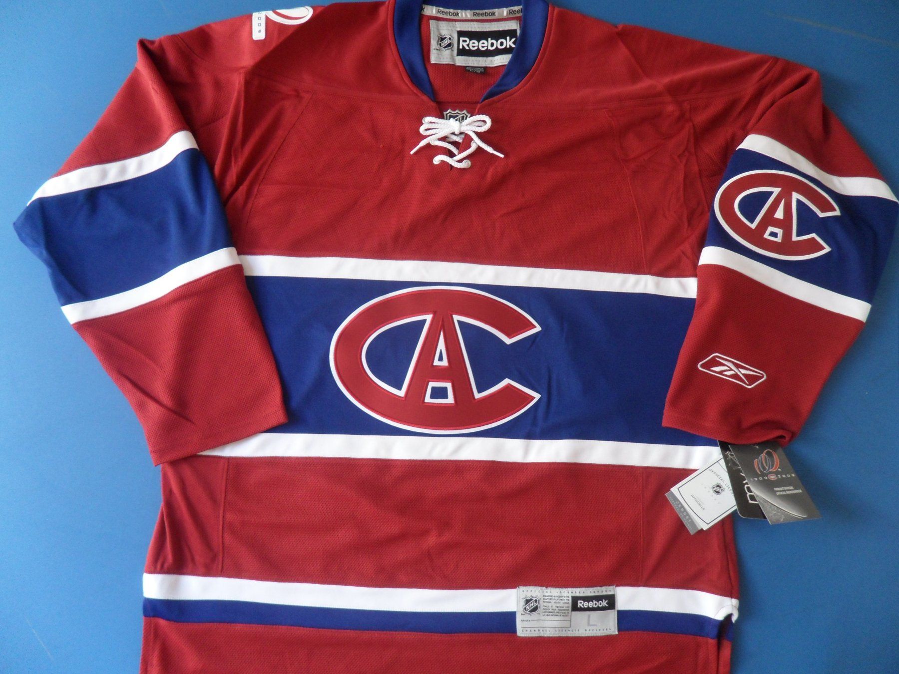 Reebok Canottiere & Pantaloni: NHL / Hockey Jersey - Large - Men's – Nuovo e nell'imballaggio originale da Arch venduto da Seil818