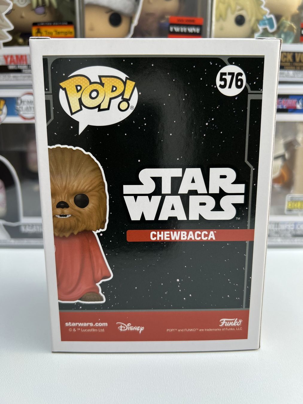 Funko Statuette: Funko POP Star Wars Chewbacca Edition Limitée Floquée Disney – Nuovo e nell'imballaggio originale da Le Mouret venduto da perfectbijou 2