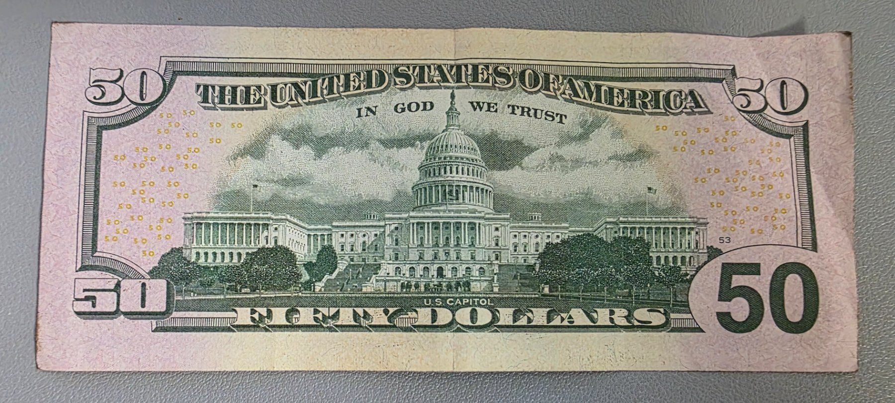 Banconote: 50 USA Dollar - Grant - Serie 2017 – Usato da Niederuzwil venduto da 262305 1