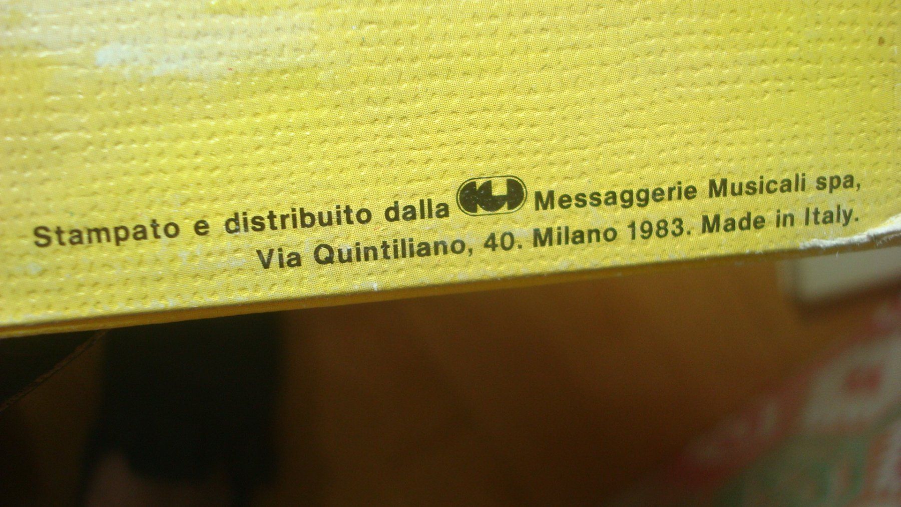 Dischi in vinile: LP Adriano Celentano Atmosfera 1983 Italy – Usato da Münchenstein venduto da Pesci6 3