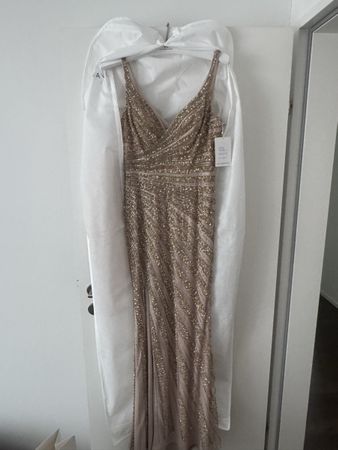 Maison Mavi Abendkleid, Gr. 36, Gold - Exklusiv! ✨