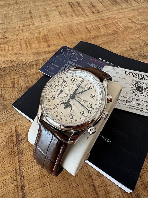 Longines Uhren: Longines Master Collection Moonphase - Révision complète – Gebraucht aus Genève von yan_smp5