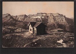 #Leglerhütte und Glärnischkette , gel. 1914 Stempel Leglerhü