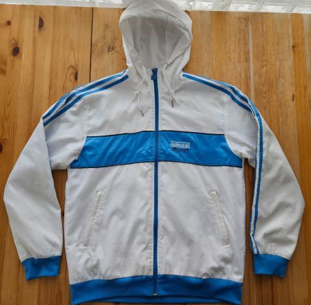 Jacke adidas allcourt Grösse S retro Sport Tennis Hoodie