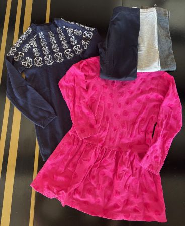 Kleiderpaket 5-teilig (Chr.Lacroix, Lemon Beret...) Gr.: 128