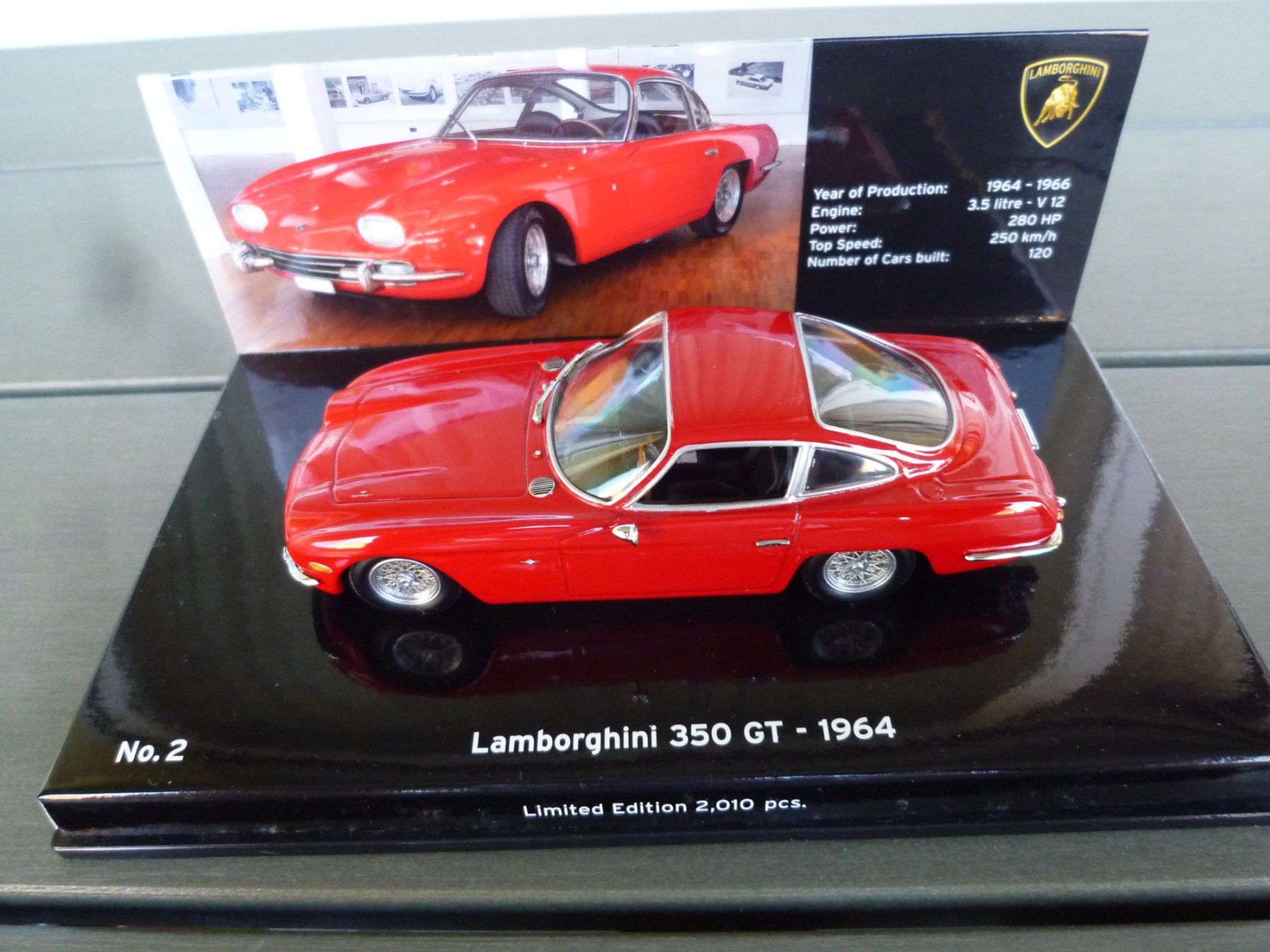 Lamborghini Modellautos: Lamborghini 350 GT (1964) – Neu (gemäss Beschreibung) aus Flawil von Imperiosud 4