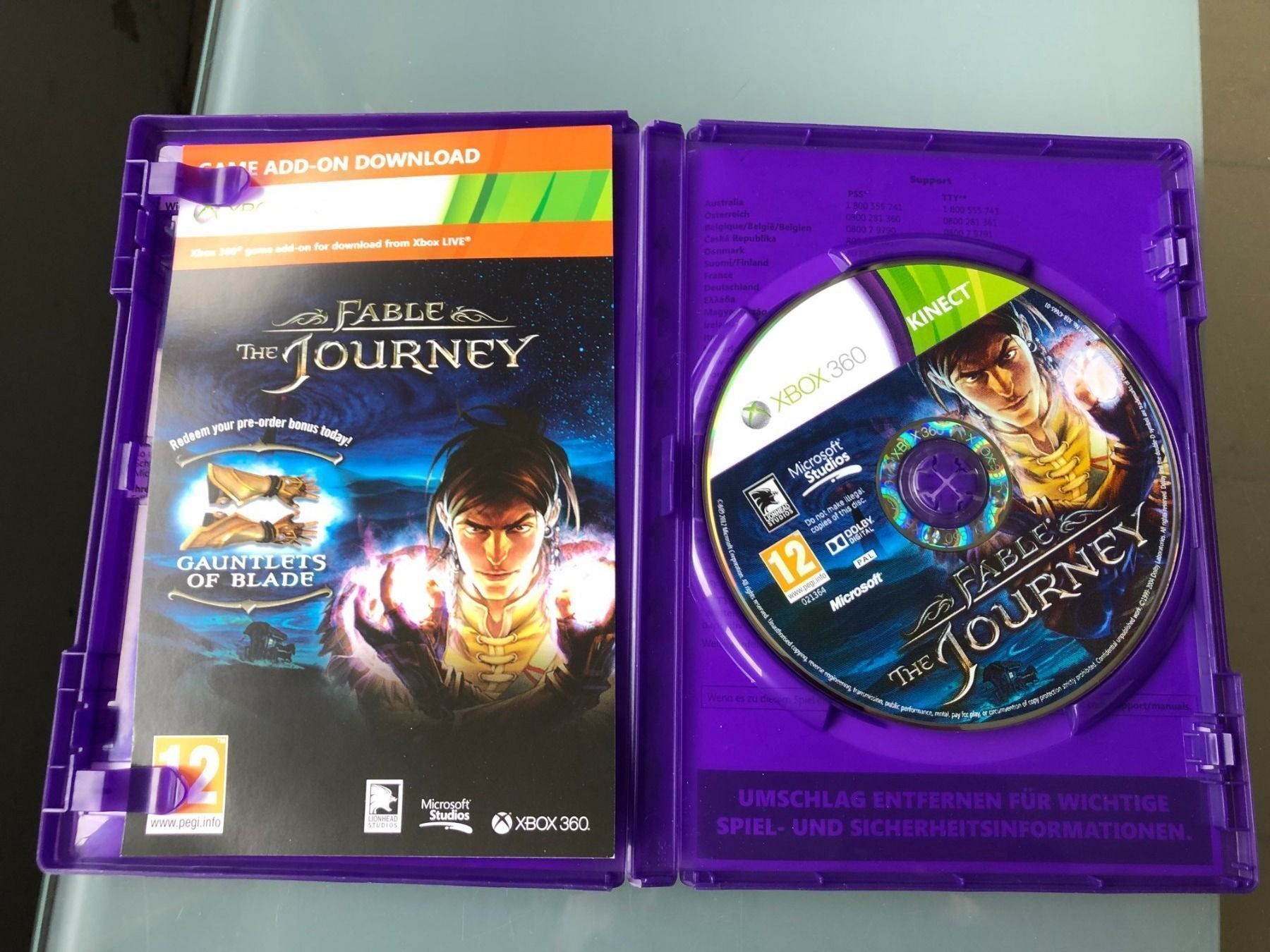 Microsoft Spiele: Xbox 360 Kinect ( THE  JOURNEY ) Fable – Gebraucht aus Arisdorf von comestibles 1