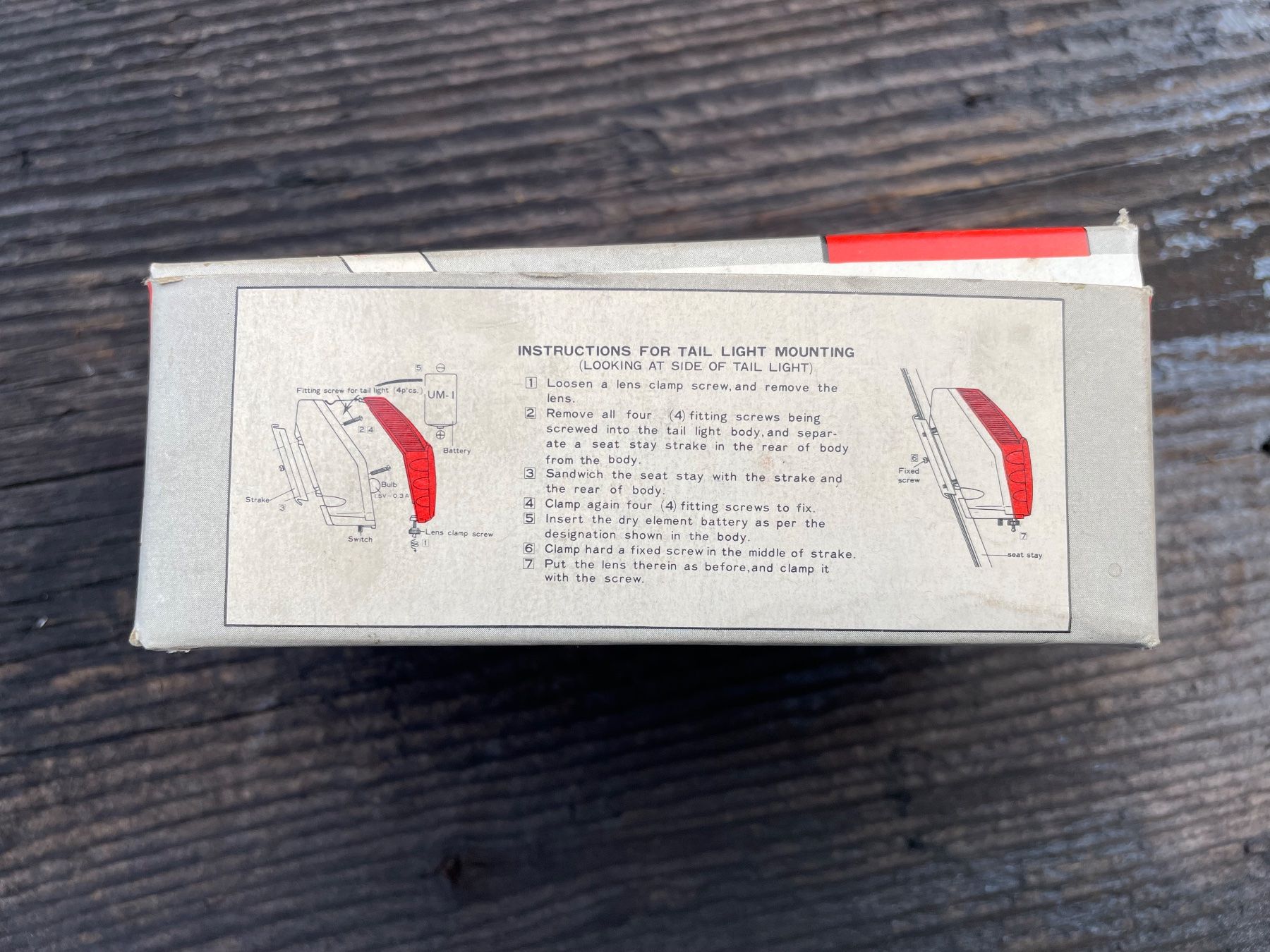 Ciclomotori: Feu arrière. – Nuovo e nell'imballaggio originale da Leytron venduto da ACLEONARD01 5