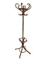 Vintage Garderobenständer im Thonet-Stil  Holz
