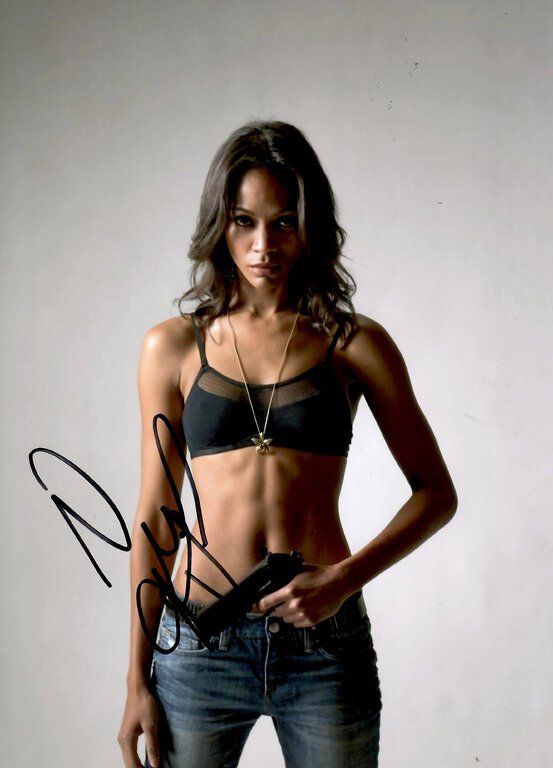 Autografi: COLUMBIANA Zoe SALDANA / AUTOGRAMM – Usato da Egg b. Zürich venduto da Dbunny
