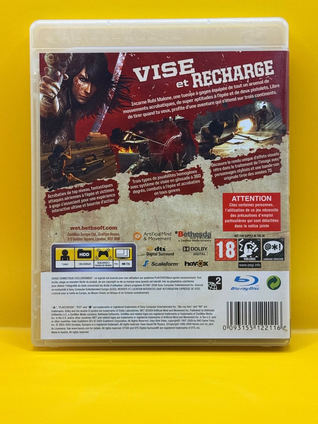 Giochi: WET - Playstation 3 – Usato da Dietikon venduto da gab_qz7y 1
