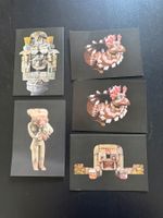 Alte Kunst Postkarten Sammlung - 5 Stück, Top Zustand!