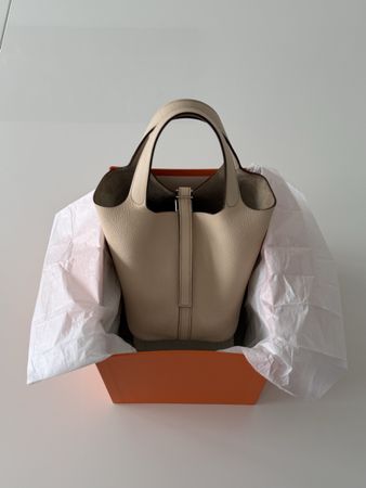 Hermès Picotin 18  Nata Tasche  Full set