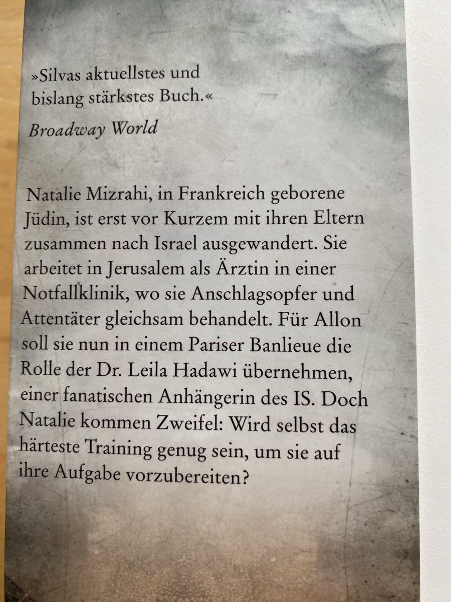 Bücher: Die Attentäterin - Daniel Silva  – Gebraucht aus Schwarzenburg von Michellu 4