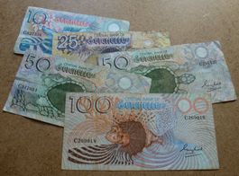 Seychelles ++ Tolles Lot von 5 Banknoten ND ab 1983