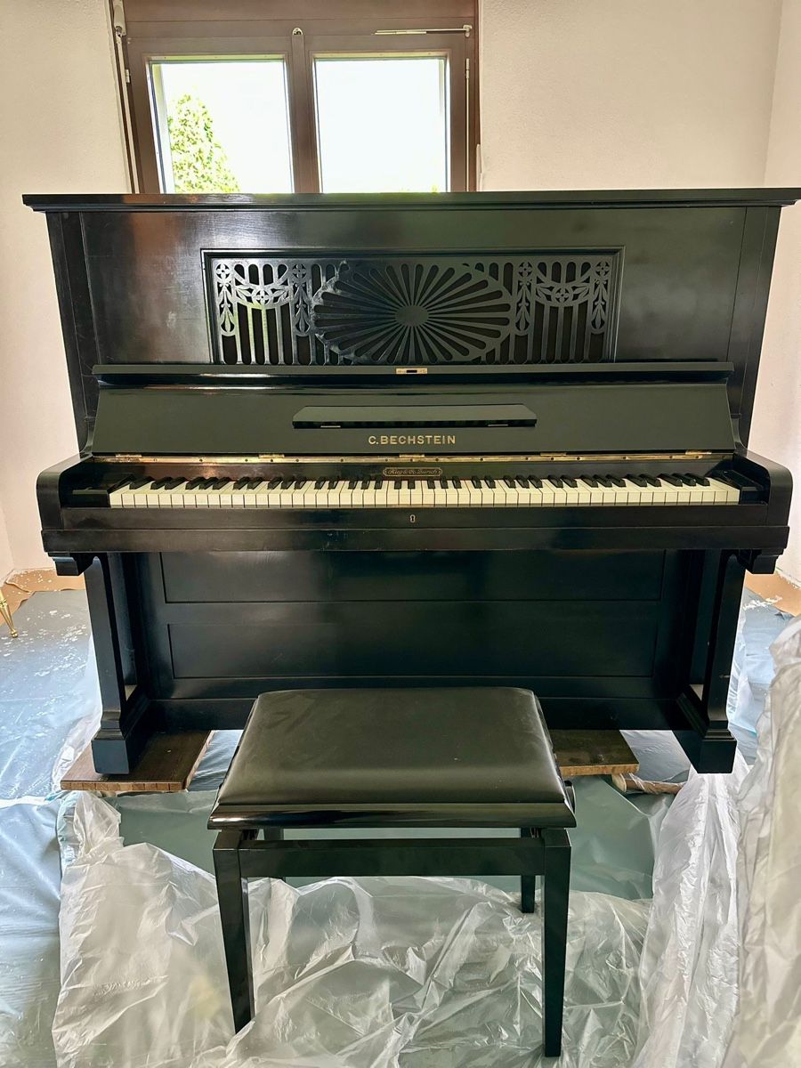 Strumenti musicali: Bechstein Klavier, gut erhaten, Schwarz – Usato da Vogelsang AG venduto da urhida