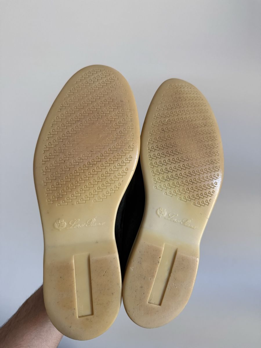 Loro Piana Herrenschuhe: Loro Piana open walk Caviar – Gebraucht aus Genève von luc_5q8p 4