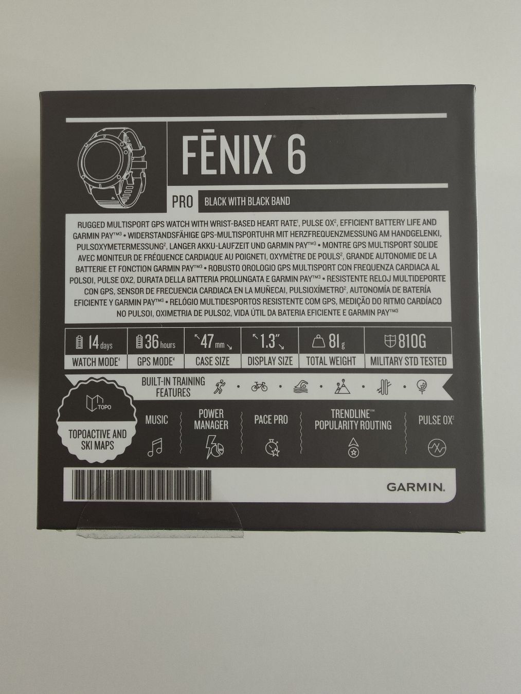 Garmin Smartwatch: Garmin Fenix 6 Pro 47mm – Gebraucht aus Wängi von Stefan2607 3