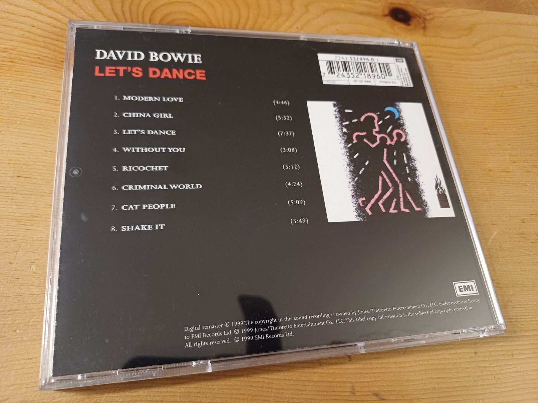 David Bowie: Let's Dance (1999 Reissue) CD (Gebraucht) in Jona für CHF ...
