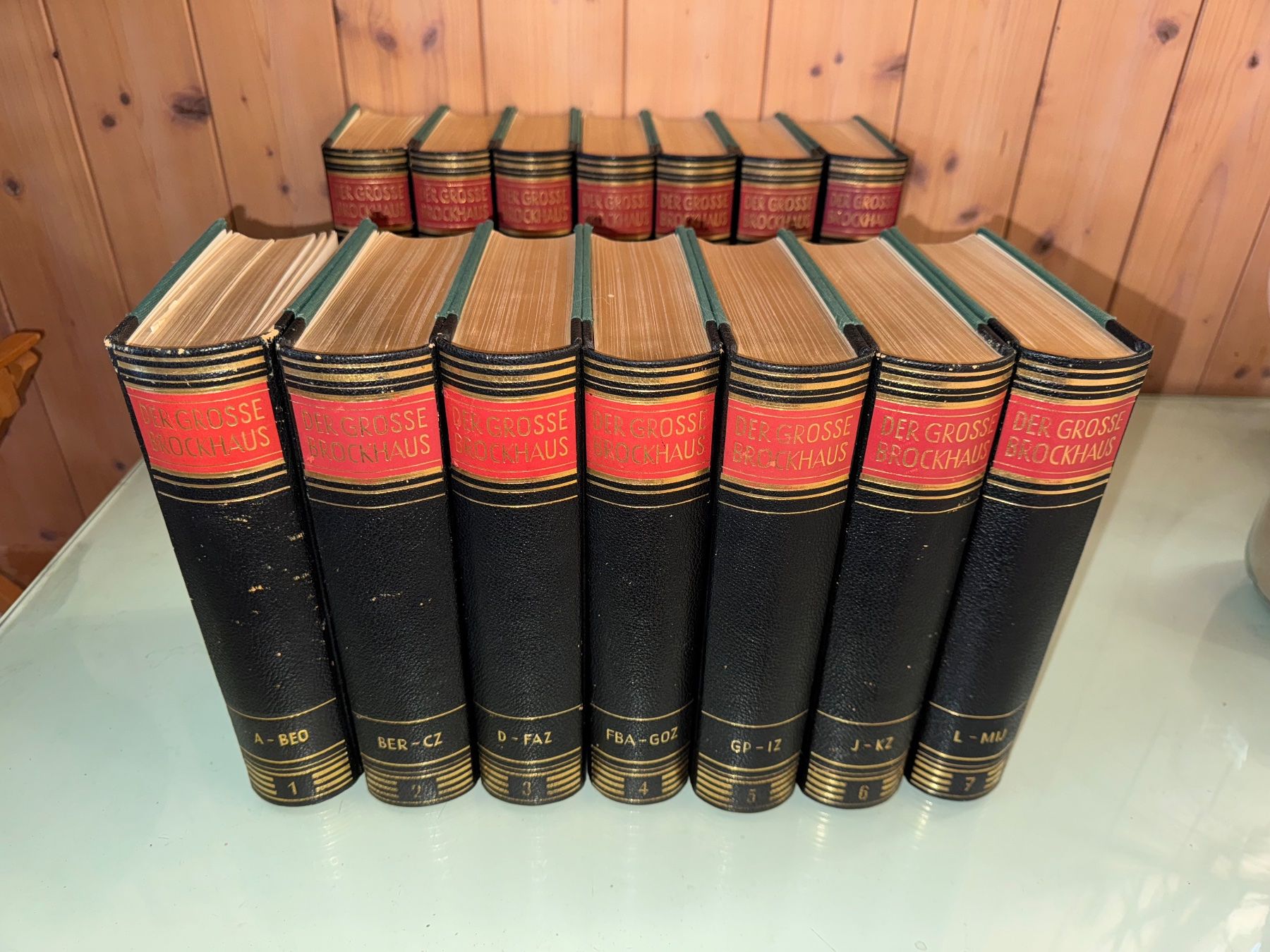 Libri: Der grosse Brockhaus 14 Bände 1953 – Usato da Grosswangen venduto da Second_hand_paradise