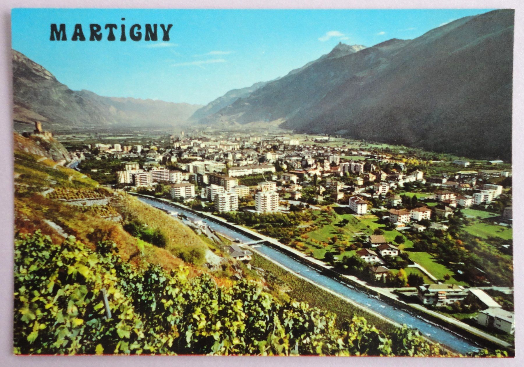 Ansichtskarten: Martigny – Gebraucht aus Fétigny von Billy2miny