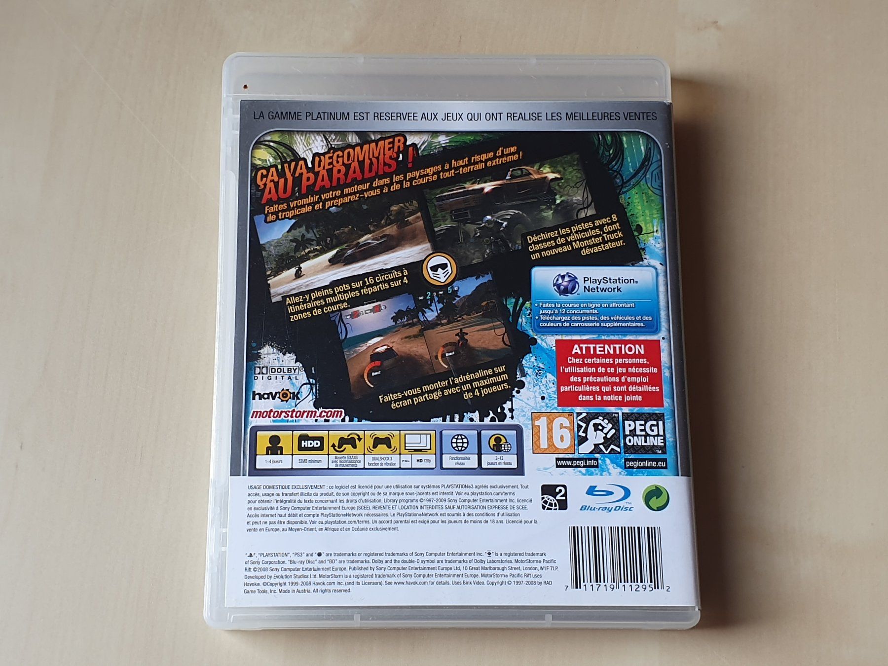 Sony Giochi: Motorstorm Pacific Rift FRA – Usato da Stansstad venduto da collectorsshop 1