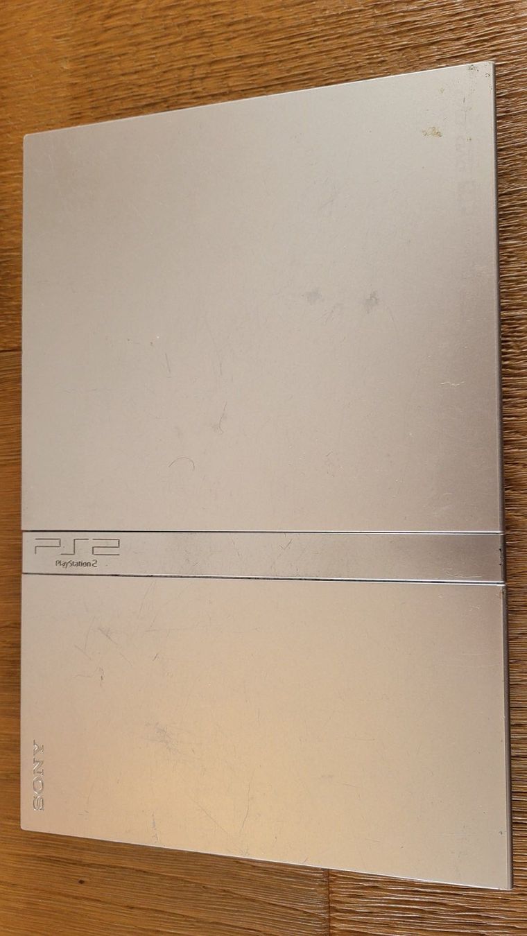 Sony Konsolen: Playstation 2 Slim Silber Kabel und Controller – Gebraucht aus Münsingen von DigitaleSpielecke 2
