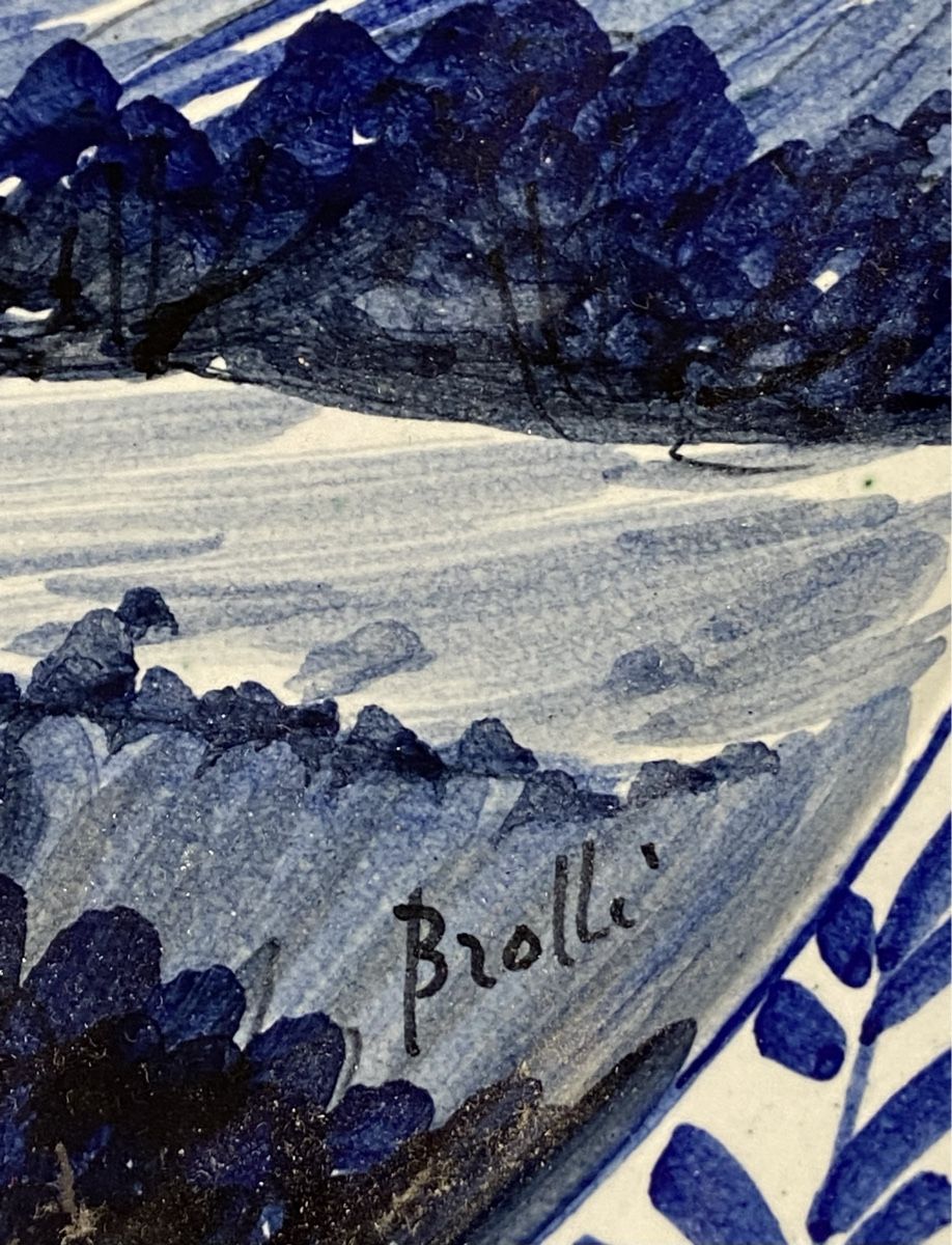 Piatti: brolli & c Keramik Deko Wand Teller – Usato da Fislisbach venduto da KolibriSecondhand 2