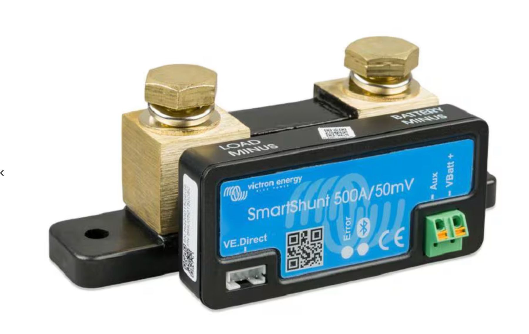 Victron Misurare: Batteriemonitor SmartShunt 9-90 VDC 500 A – Nuovo e nell'imballaggio originale da Altendorf venduto da PremiumProdukts