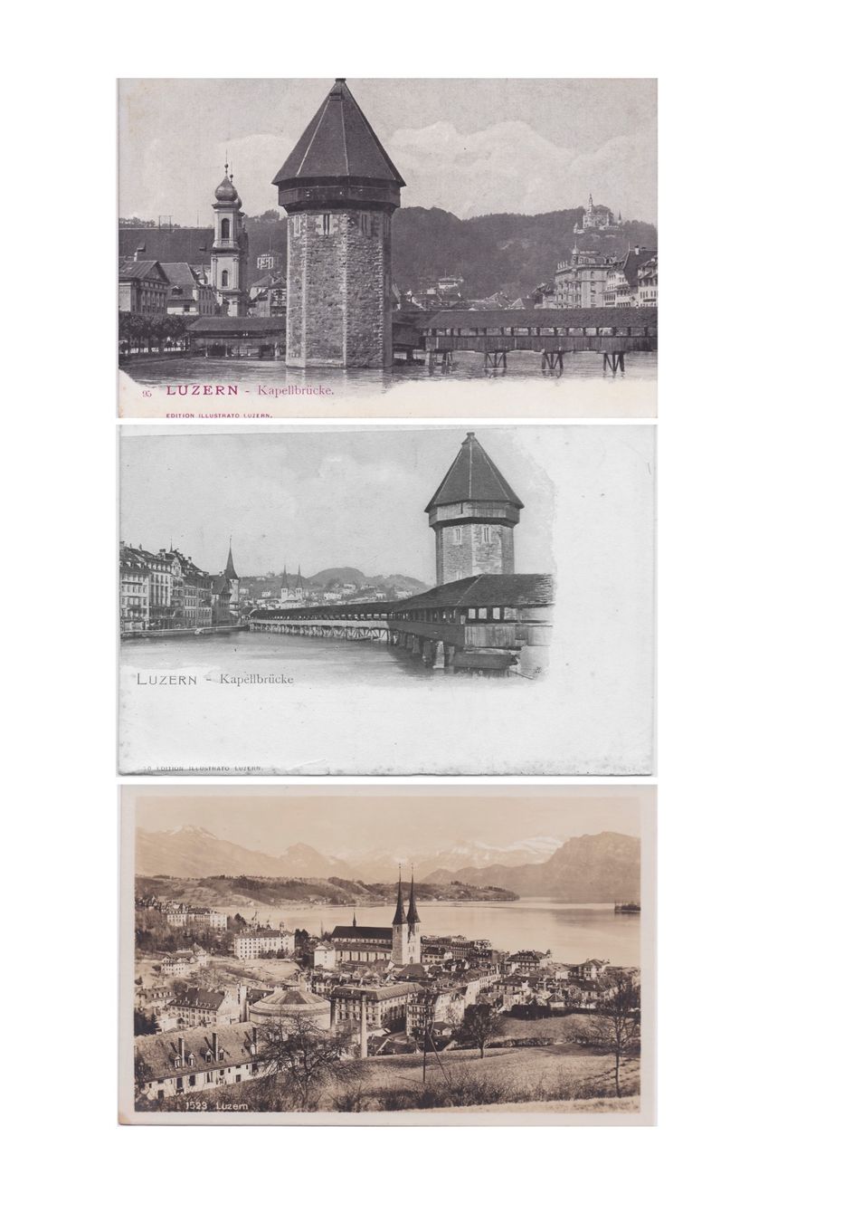 Cartoline postali: Konvolut Luzern – Usato da Baar venduto da dokuba 8