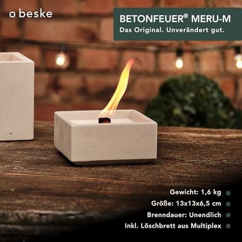 Candele: Kerzenfresser Kerze Feuer Dauerdocht Terrasse – Nuovo e nell'imballaggio originale da Hundwil venduto da Pakethase 2