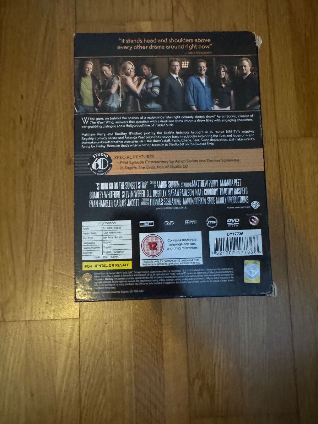Tutti i DVDs: Studio 60 - The Complete Series – Usato da Zuzwil SG venduto da nk_9000 1