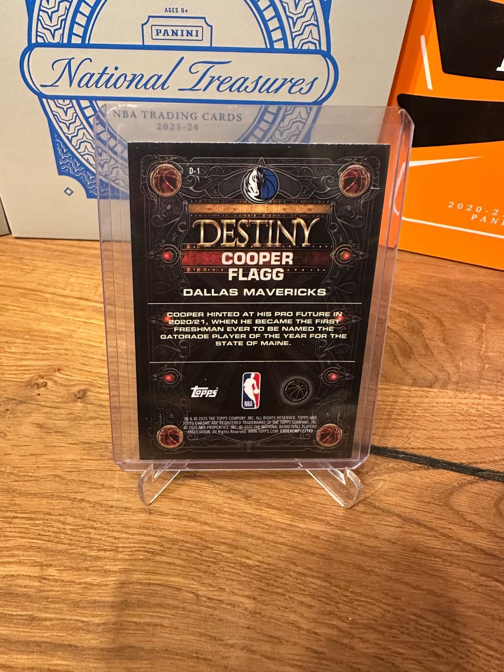 Nba Sammelbilder & Trading cards: Carte Cooper Flagg Topps Chrome Destiny – Gebraucht aus Vullierens von Gaara04 1