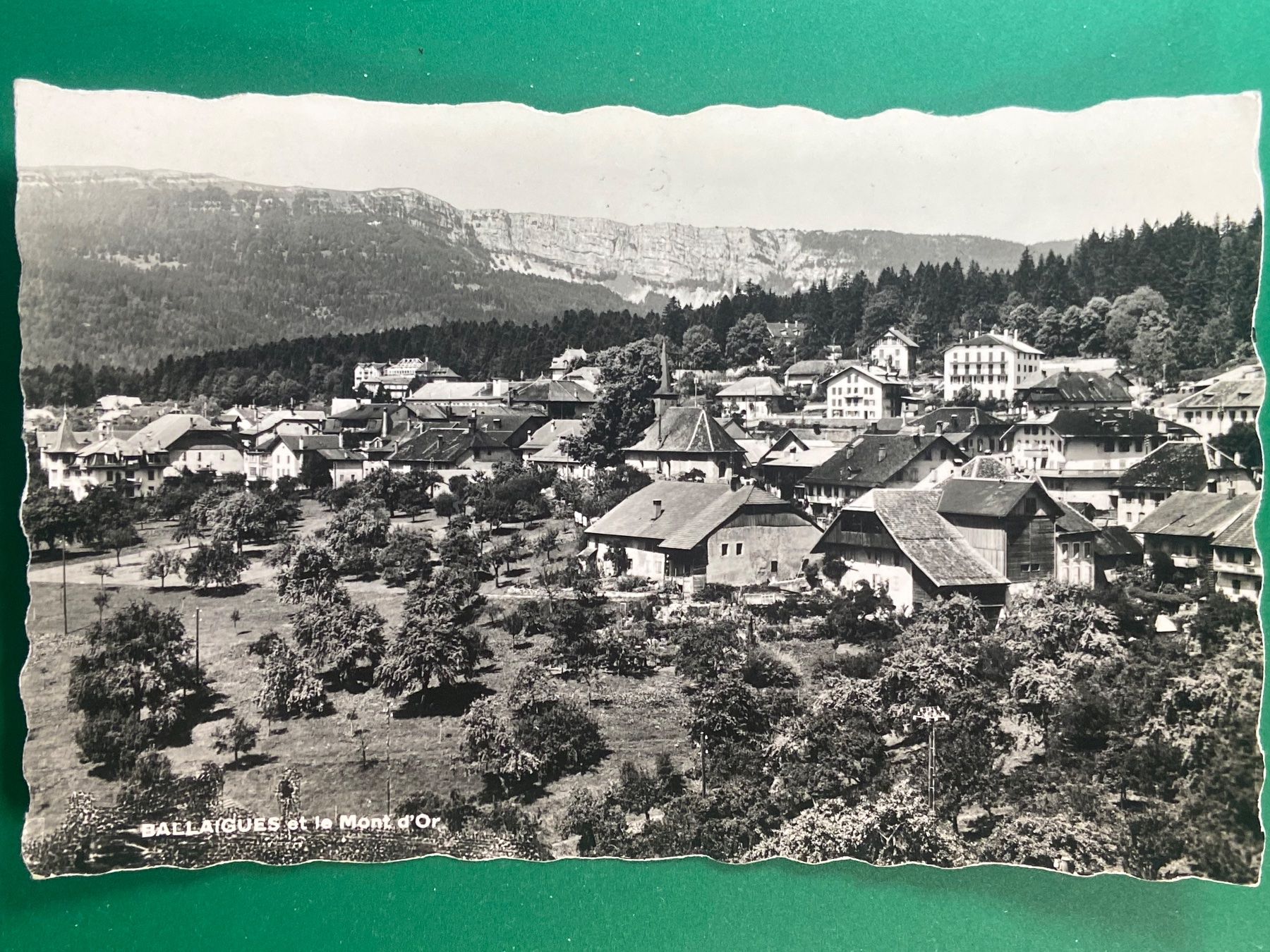 Cartes postales: Ballagues et le Mont-d'Or – D'occasion à Steg VS par danwer74