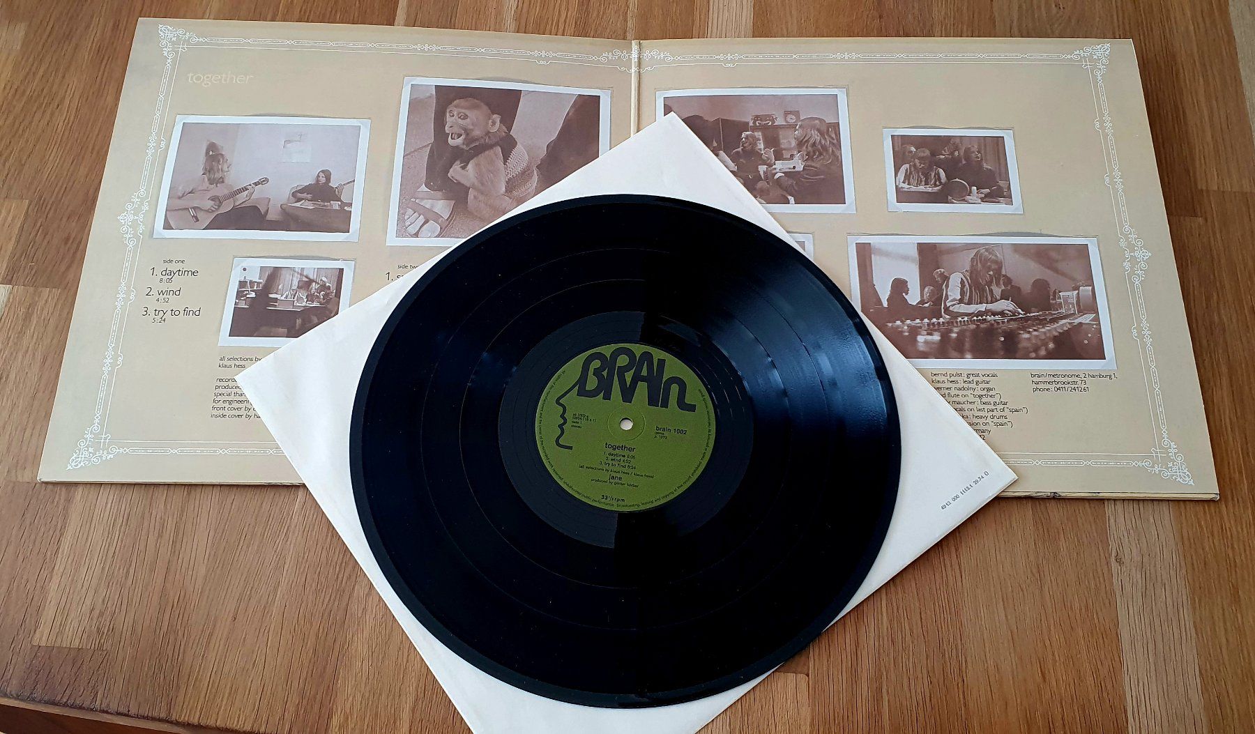 Schallplatten: JANE, Same Brain LP, MINT- – Gebraucht aus Kreuzlingen von Cdschlumpf 2