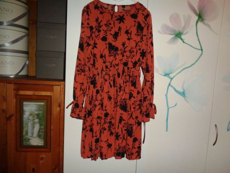 *** Musterkleid *** Plissee Optik