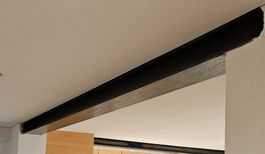 H-Stahlträger schwarz