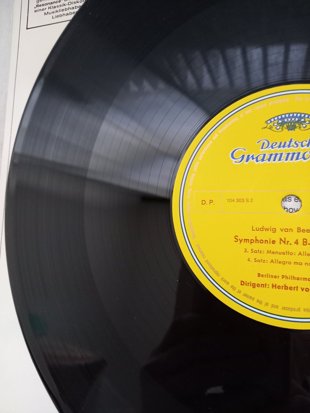 Dischi in vinile: KLASSIK-LP "Beethoven - Symphonie Nr. 4" – Nuovo (secondo la descrizione) da Binningen venduto da mar_2jlr 9
