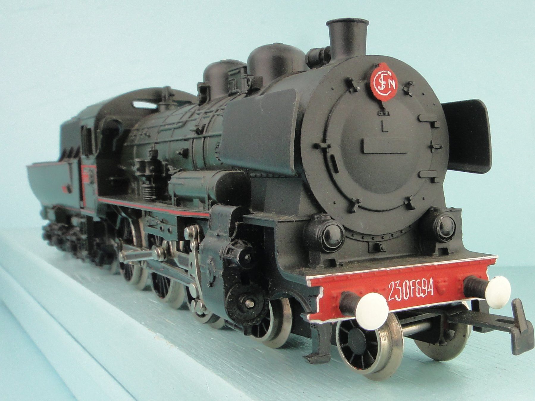 Märklin Modellini di ferrovie: Märklin 8396 SNCF 230 aus eine P8 – Usato da Bülach venduto da cann11 7