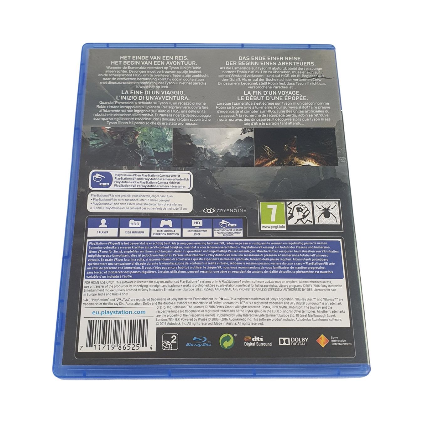 Giochi: ROBINSON The Journey PS4 – Usato da Wangen b. Olten venduto da Restwert_Wangen 1