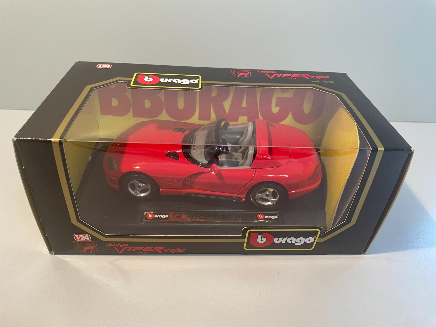 Bburago Modellini d'auto: BBurago Dodge Viper RT/10 1:24 – Nuovo e nell'imballaggio originale da Bättwil venduto da Samuel_Wyss