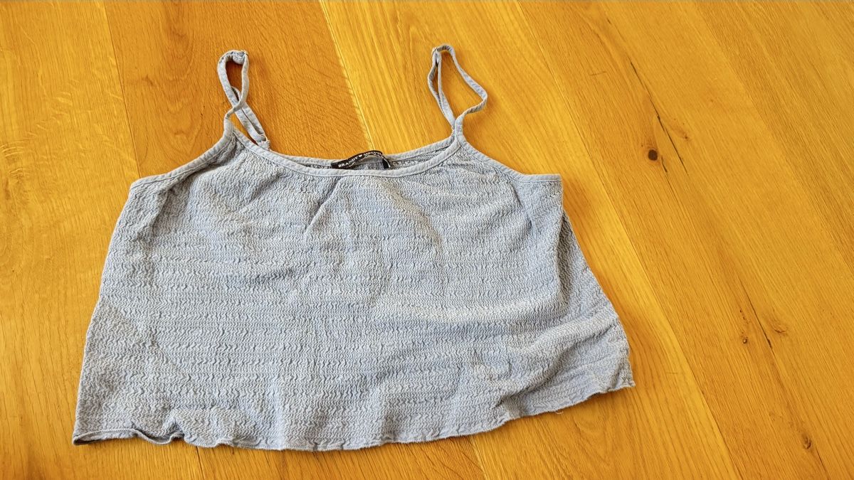 Brandy Melville Top: Brandy Melville Top, hellblau, Grösse S – Usato da Gelterkinden venduto da teddywidder