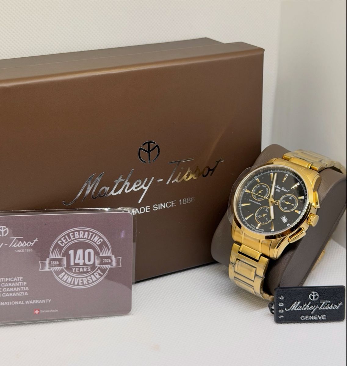 Orologi: Mathey-Tissot Chronographe – Nuovo e nell'imballaggio originale da Bulle venduto da GMS-9