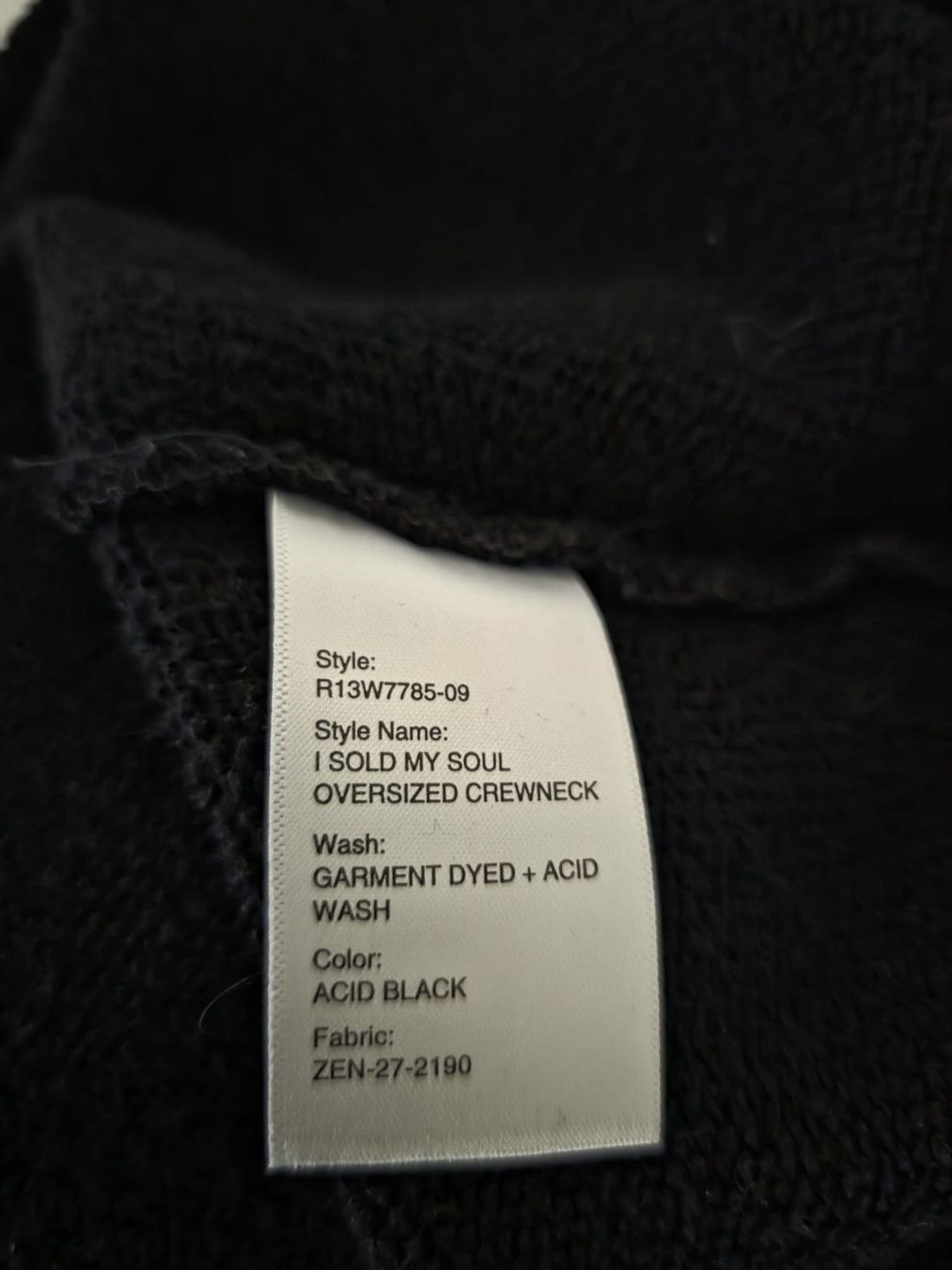 Maglioni & Felpe: original R13 Sweatshirt – Nuovo (secondo la descrizione) da Seeberg venduto da cinderella003 3