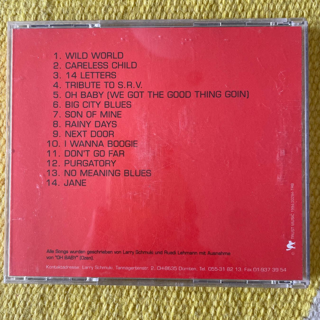 CD: TRUST-RHYTHM N BLUES – Usato da Rorschacherberg venduto da CD-Roli 1