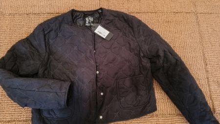Disturbia Jacke gesteppt schwarz Grösse EU 44 neu